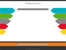Tablet Screenshot of freediscussion.com